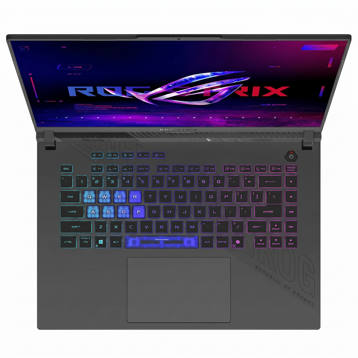 ASUS ROG STRIX G16 G614PR AMD Ryzen 9 8940HX 64GB RAM 2TB SSD RTX 5070 Ti 16″ WUXGA 165Hz W11