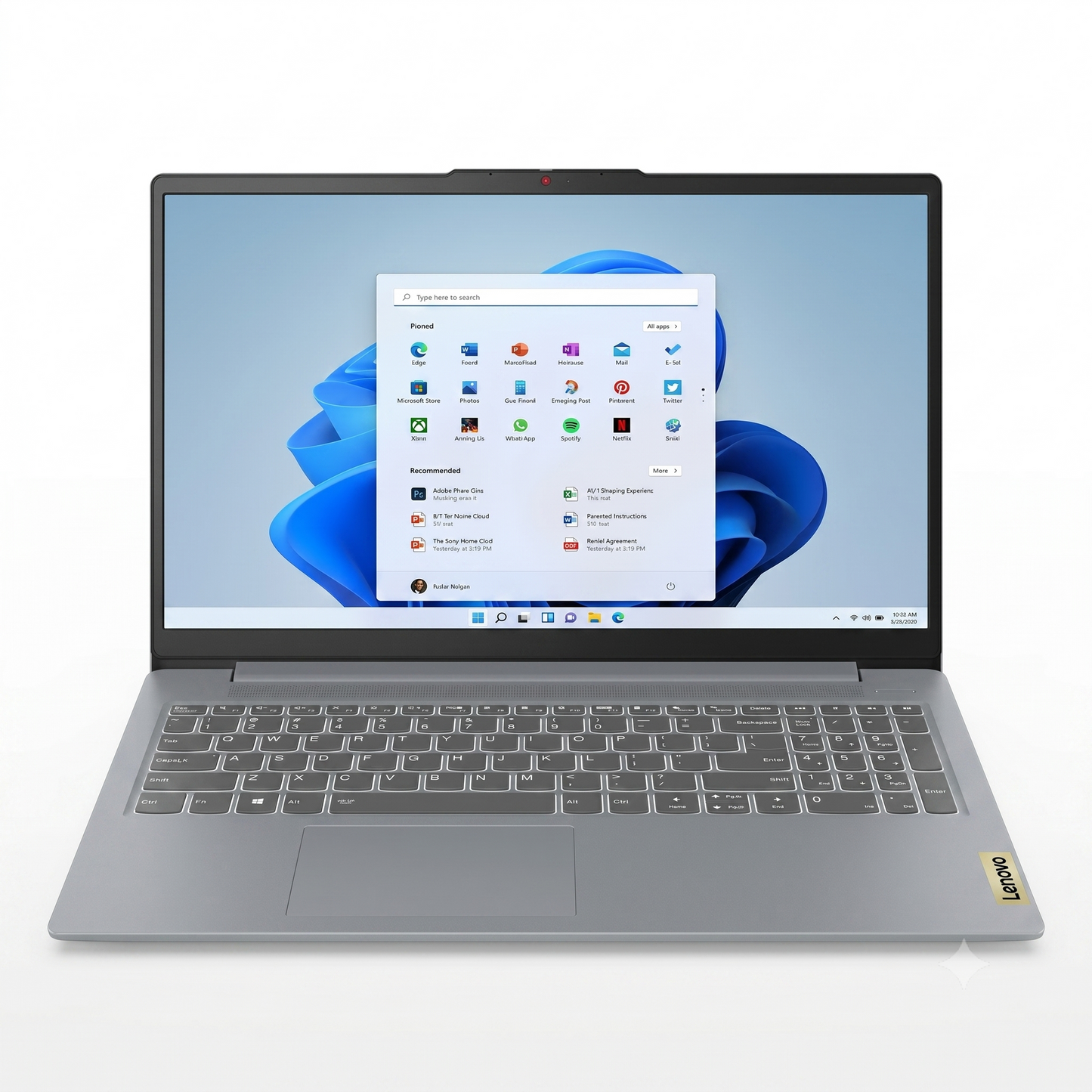 LENOVO IDEAPAD SLIM 3 Intel Core i3-N305 8GB RAM 128GB SSD Intel UHD Graphics 15.6″ HD W11