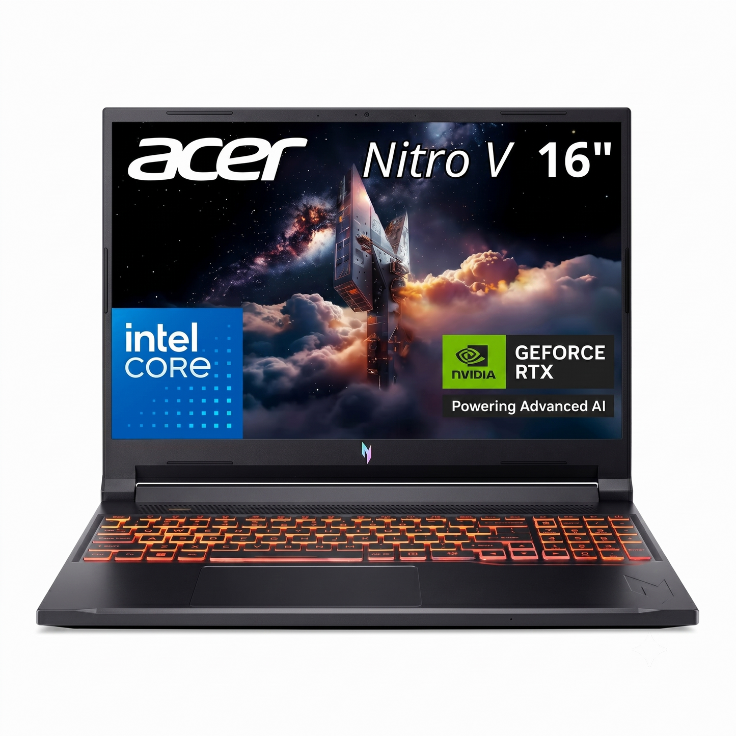 ACER NITRO V 16 ANV16 Intel Core 7 240H 16GB RAM 512GB SSD RTX 5070 16″ WUXGA 180Hz W11