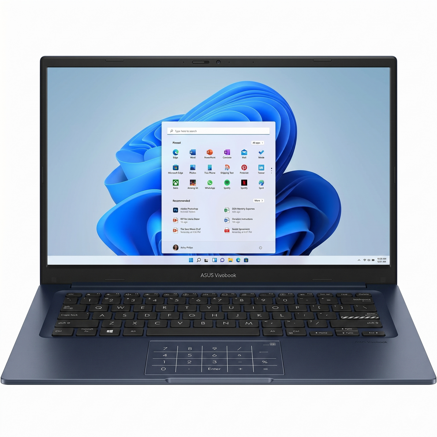 **ASUS VIVOBOOK 14 X1404VA Intel Core i7 1355U 16GB RAM 512GB SSD Gráficos Integrados 14″ W11