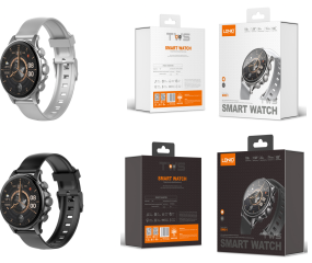 SMARTWATCH LDNIO SW01 HOMBRE NEGRO/GRIS